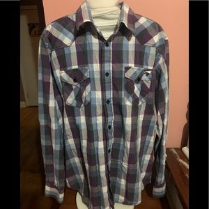 Carbon Long Sleeved Button Up Shirt